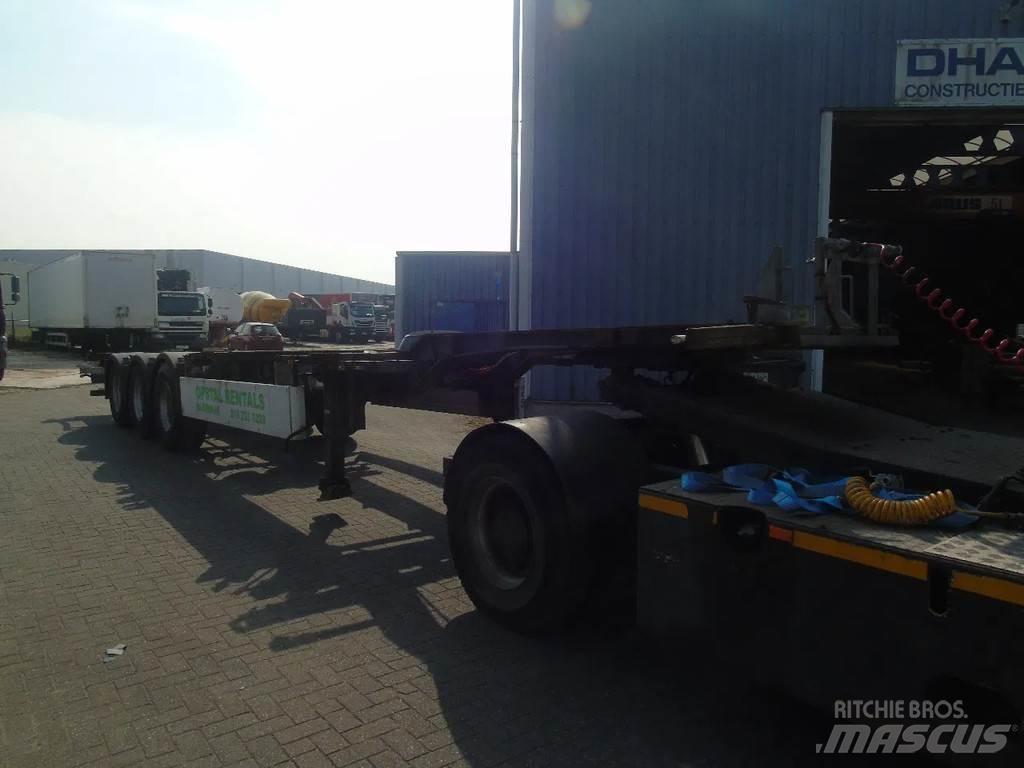 Pacton 3 AXLE Containerauflieger