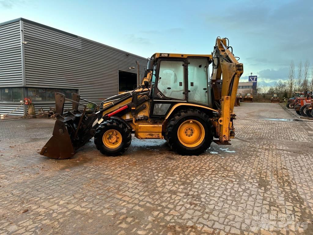 CAT 428D Baggerlader