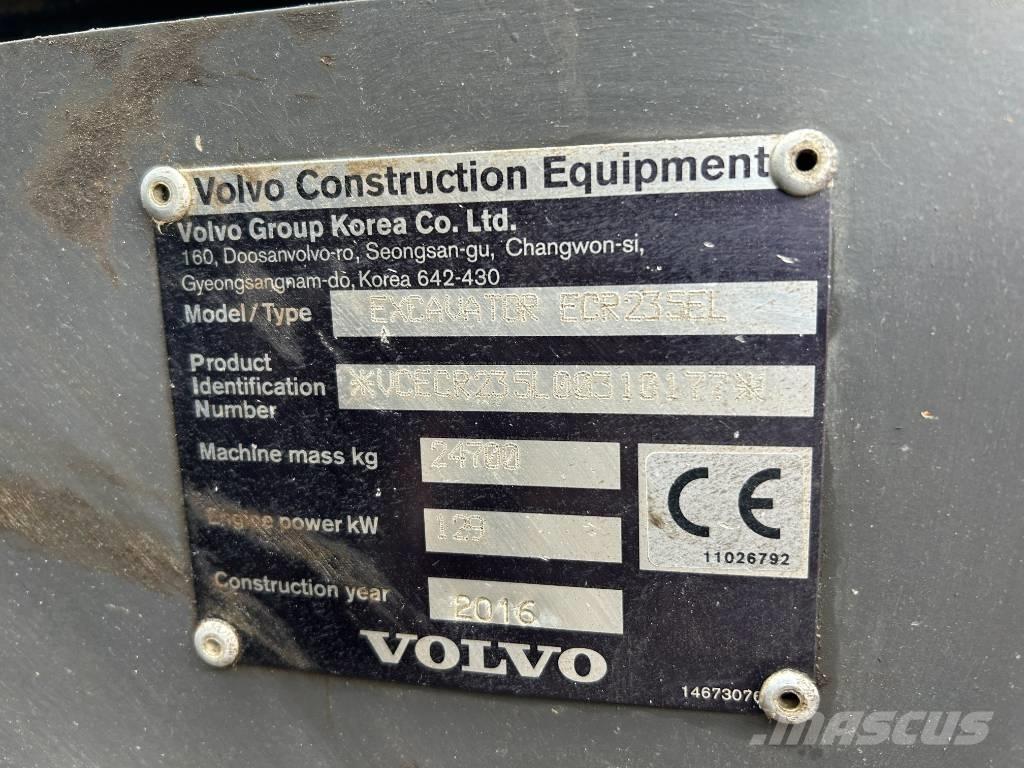 Volvo ECR 235 E L Raupenbagger
