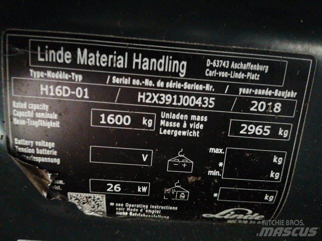 Linde H16D-01 Dieselstapler