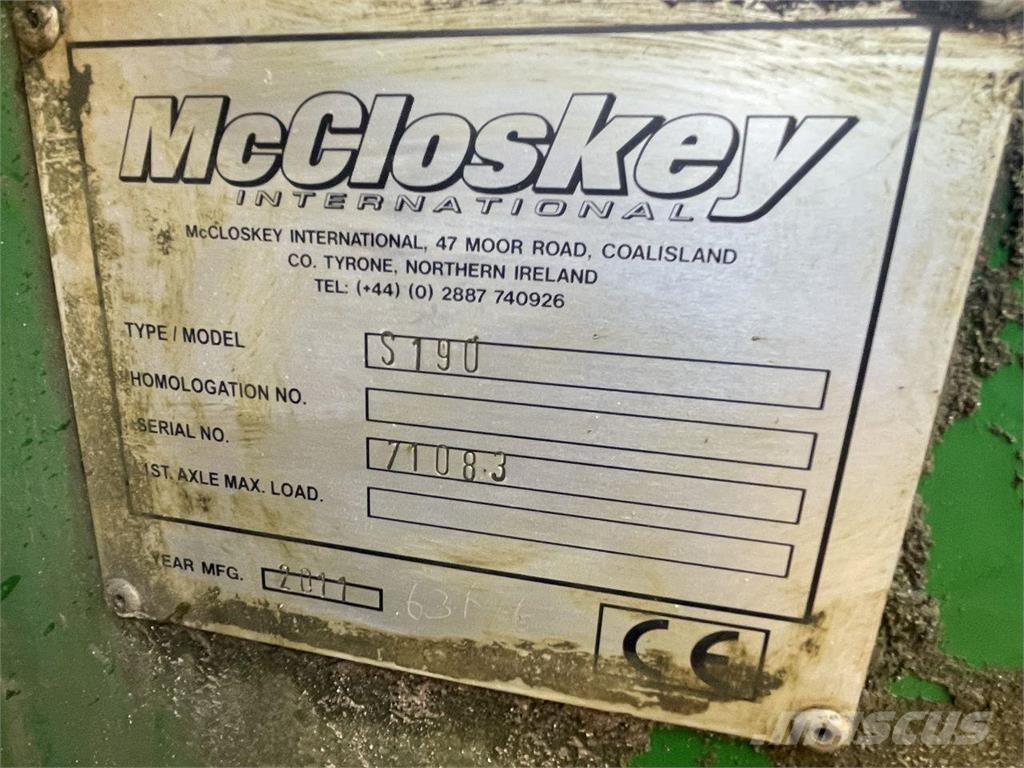 McCloskey S190 Steinbruch und Tagebau Bohrgeräte