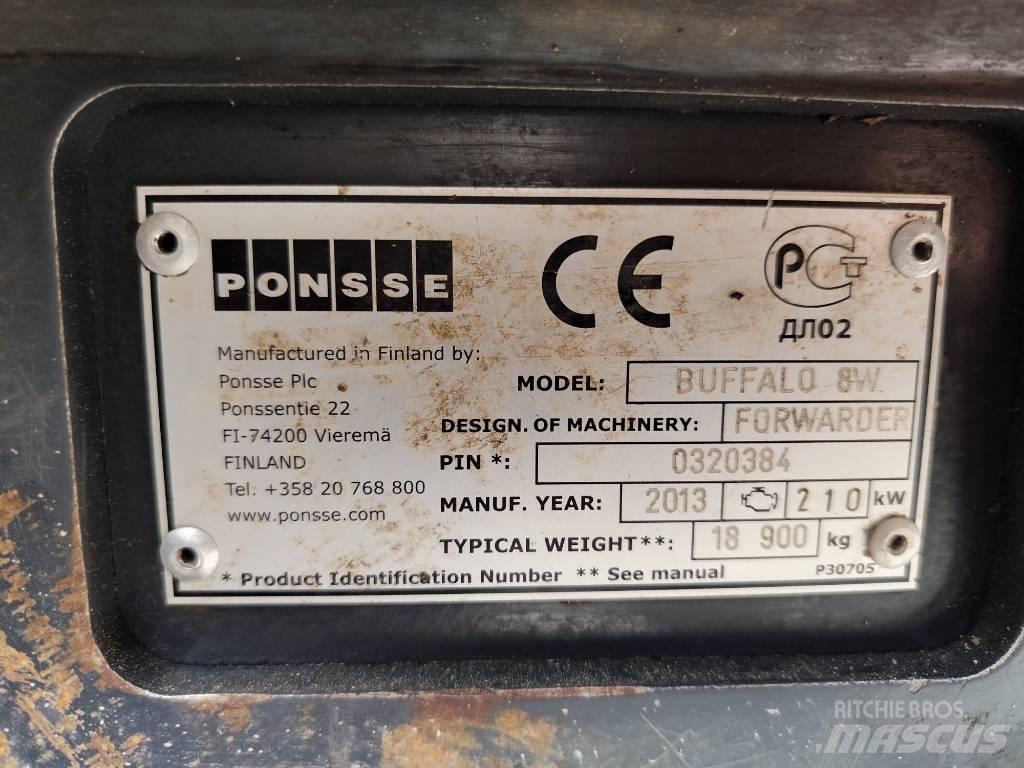 Ponsse Buffalo 8W Forwarder