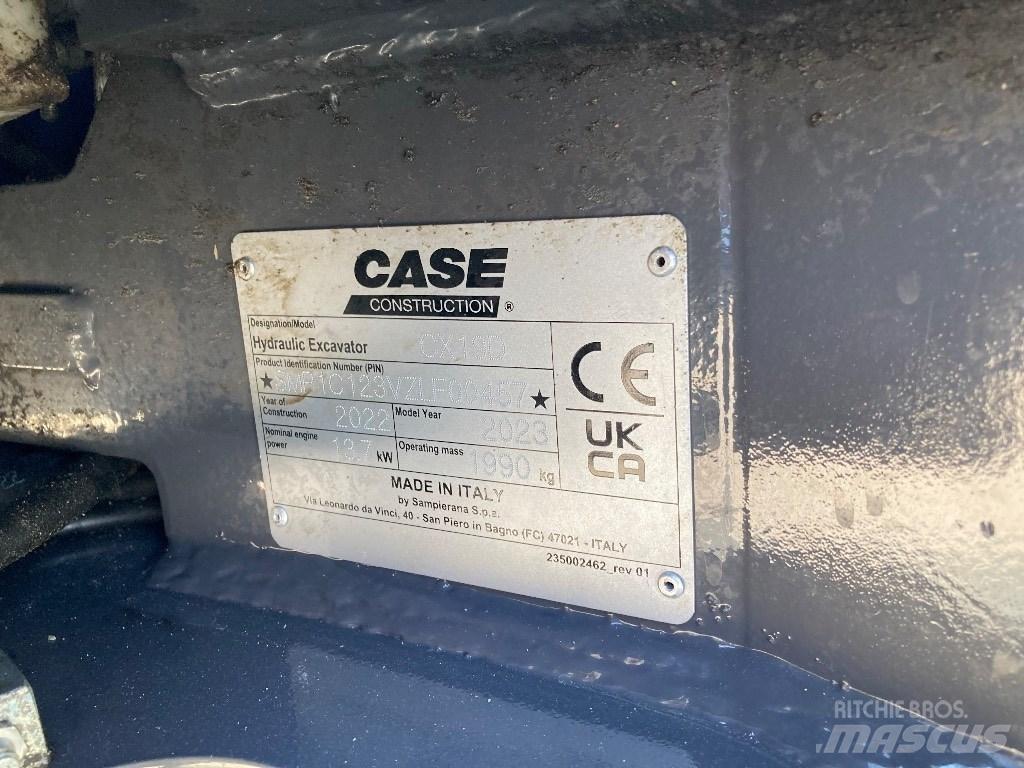 CASE CX 19 D Minibagger < 7t