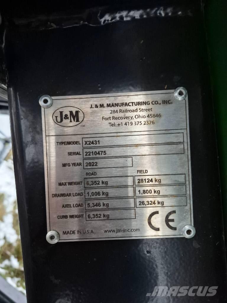 J&M X2431 Getreideanhänger