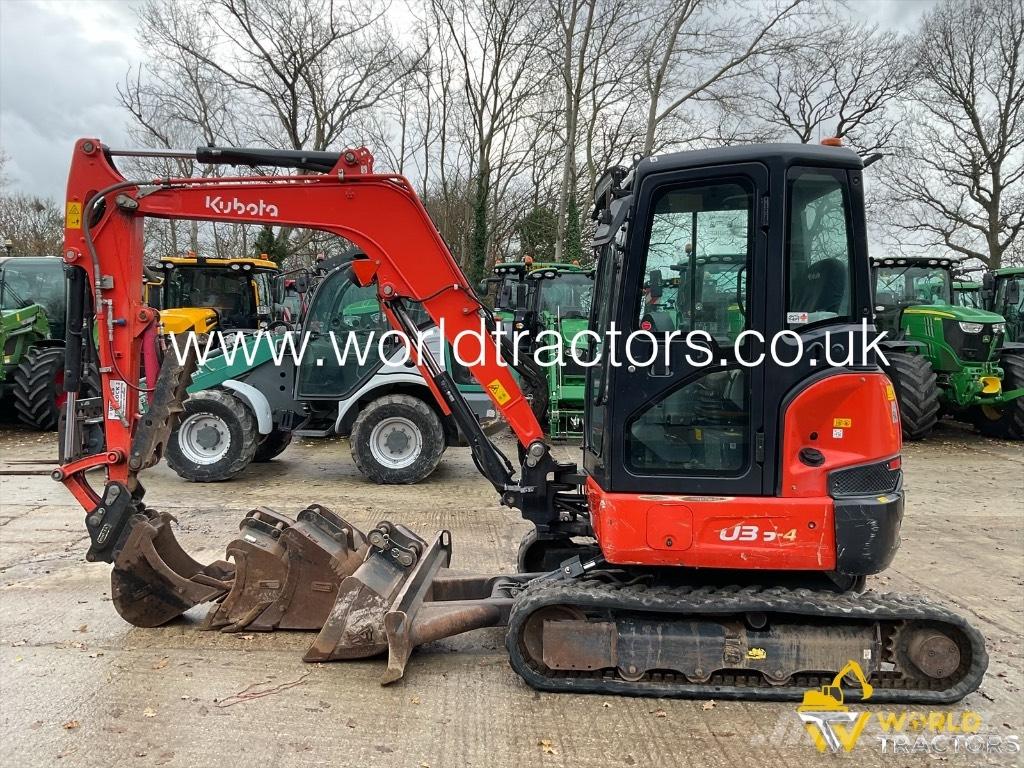 Kubota U 36-4 Minibagger < 7t