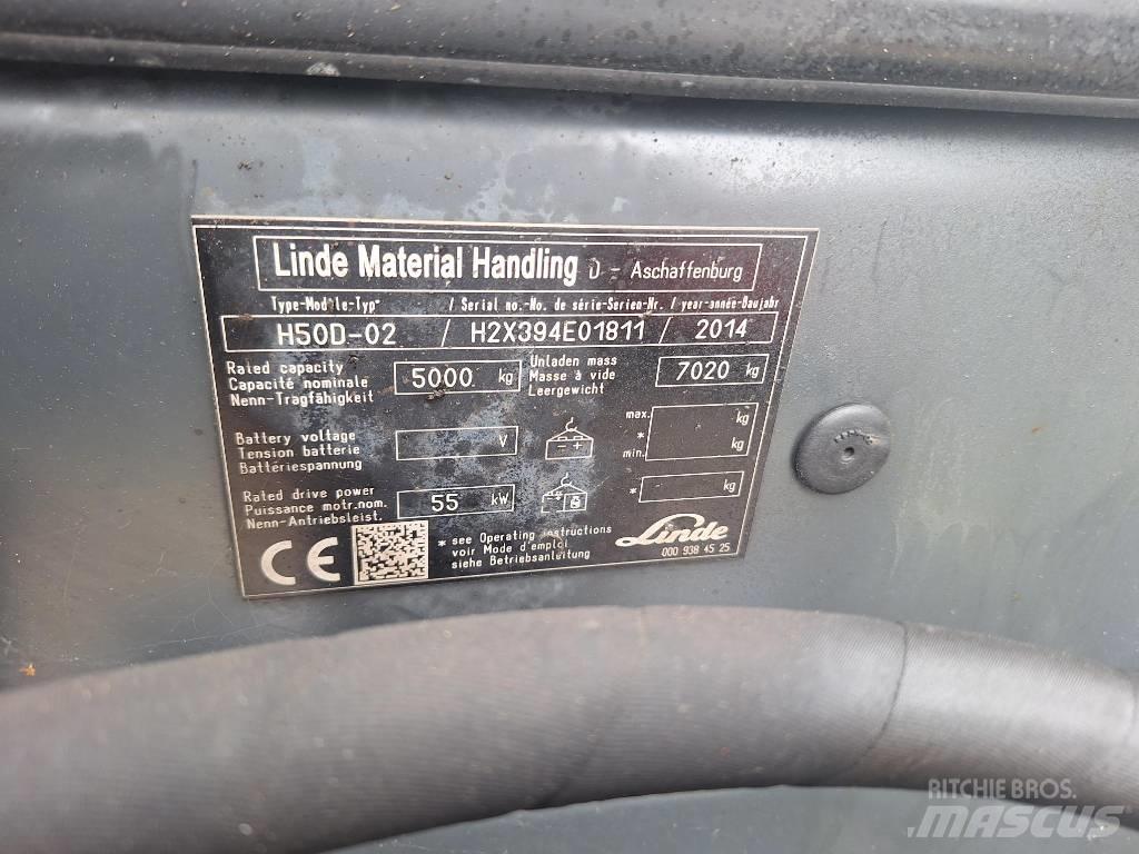 Linde H 50 D Dieselstapler