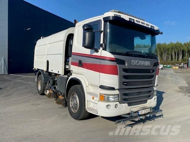 Scania G 410 Kehrmaschine