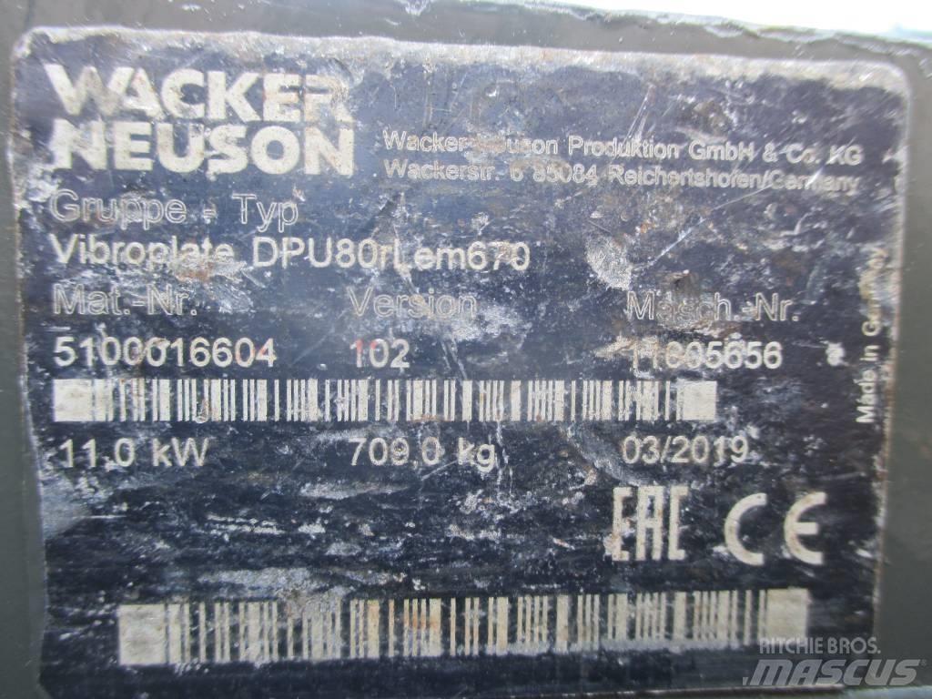 Wacker Neuson DPU 80 Vibrationsgeräte