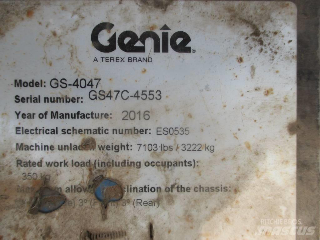 Genie GS 4047 Scheren-Arbeitsbühnen