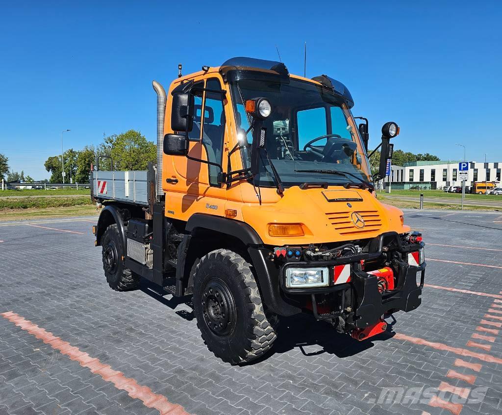 Unimog U400 Kipplader