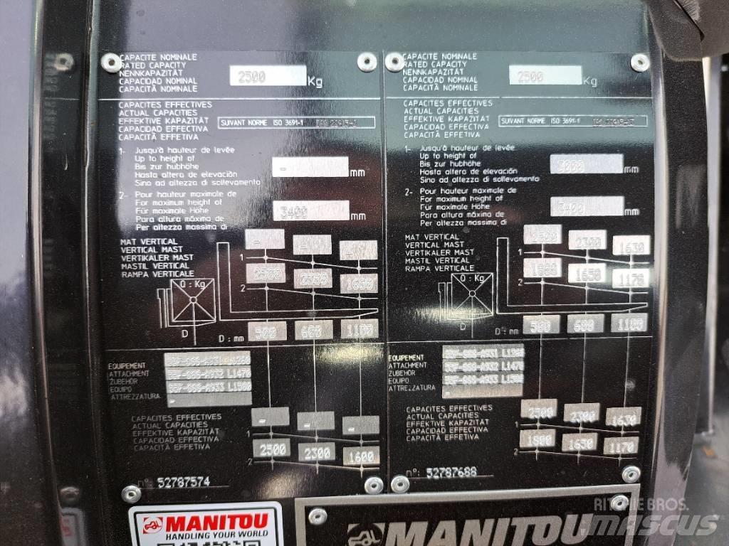 Manitou MC 25-4 Dieselstapler
