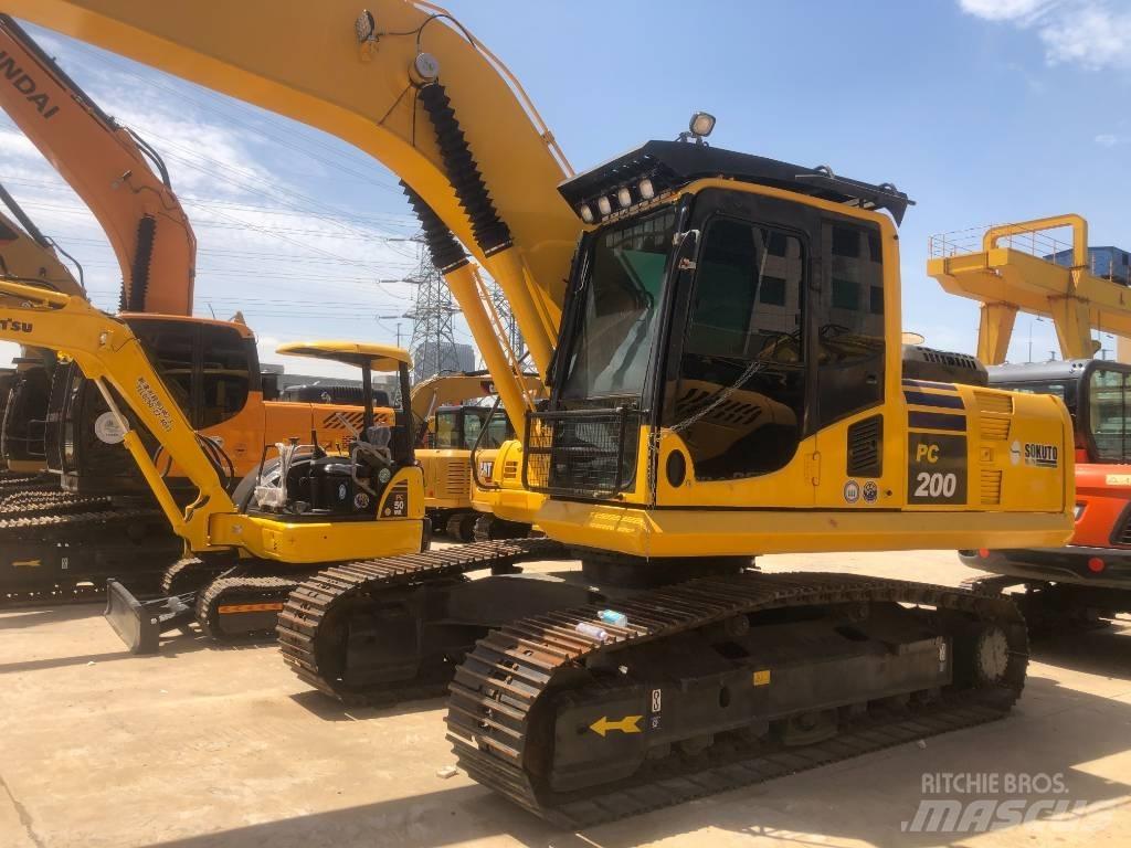 Komatsu PC200 Raupenbagger