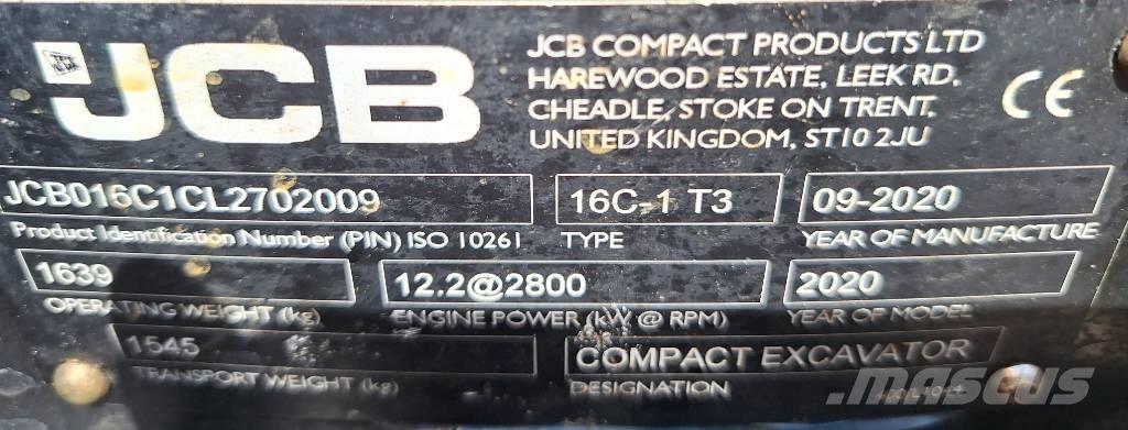 JCB 16 C-1 Minibagger < 7t