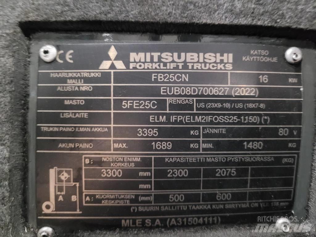 Mitsubishi FB 25 CN Elektrostapler