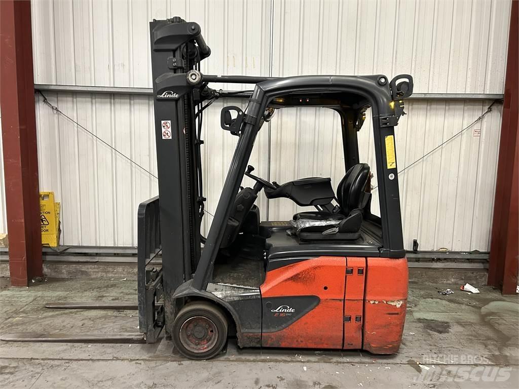 Linde E16C-02 Elektrostapler