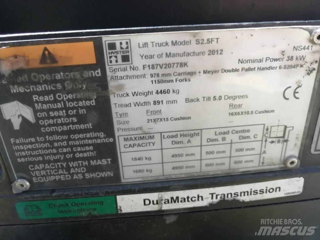 Hyster S2.5FT Gasstapler