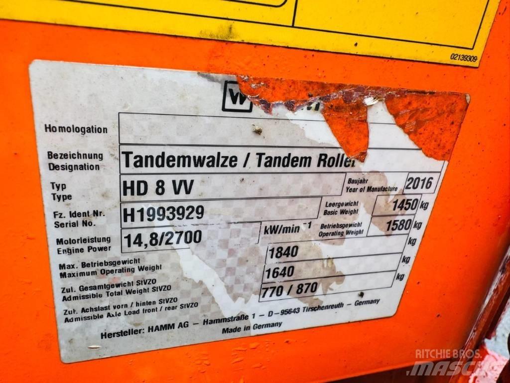 Hamm HD 8 VV Tandemwalzen