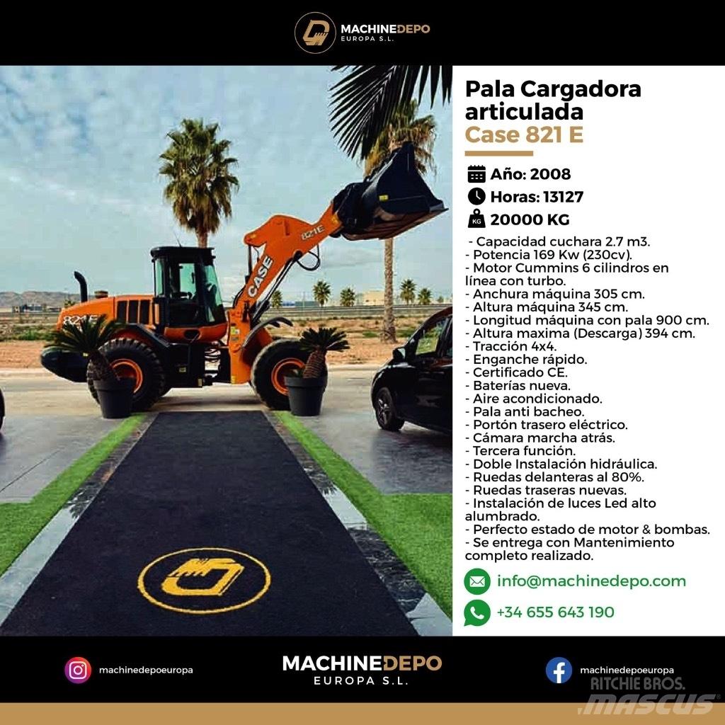 CASE 821 E Radlader