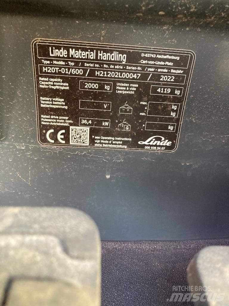 Linde H20T600/1202 Gasstapler