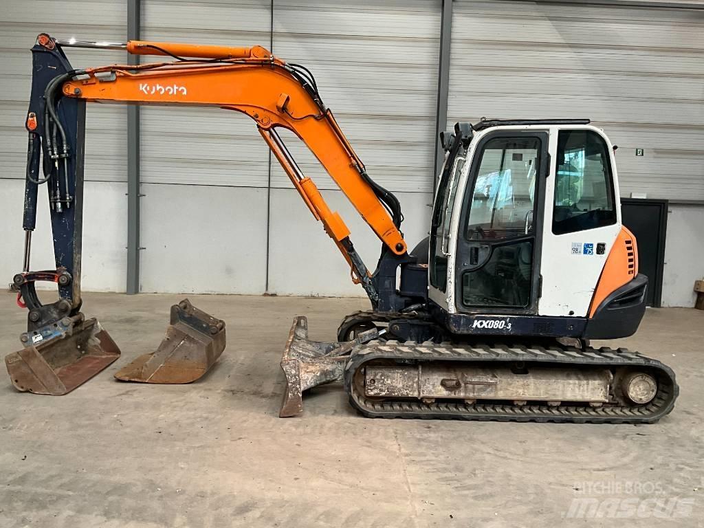 Kubota KX 080-3 Midibagger  7t - 12t