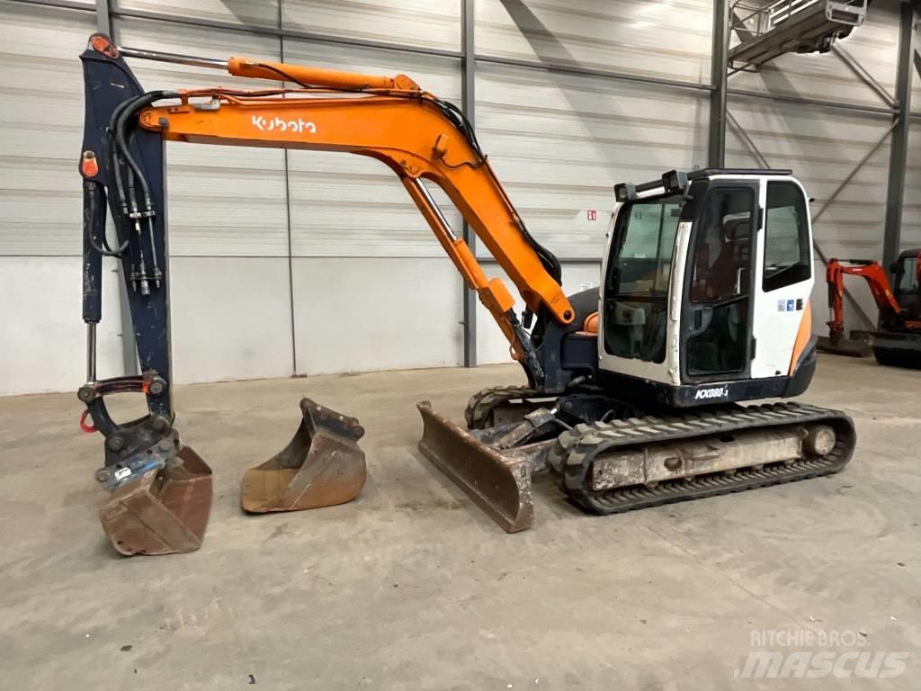 Kubota KX 080-3 Midibagger  7t - 12t