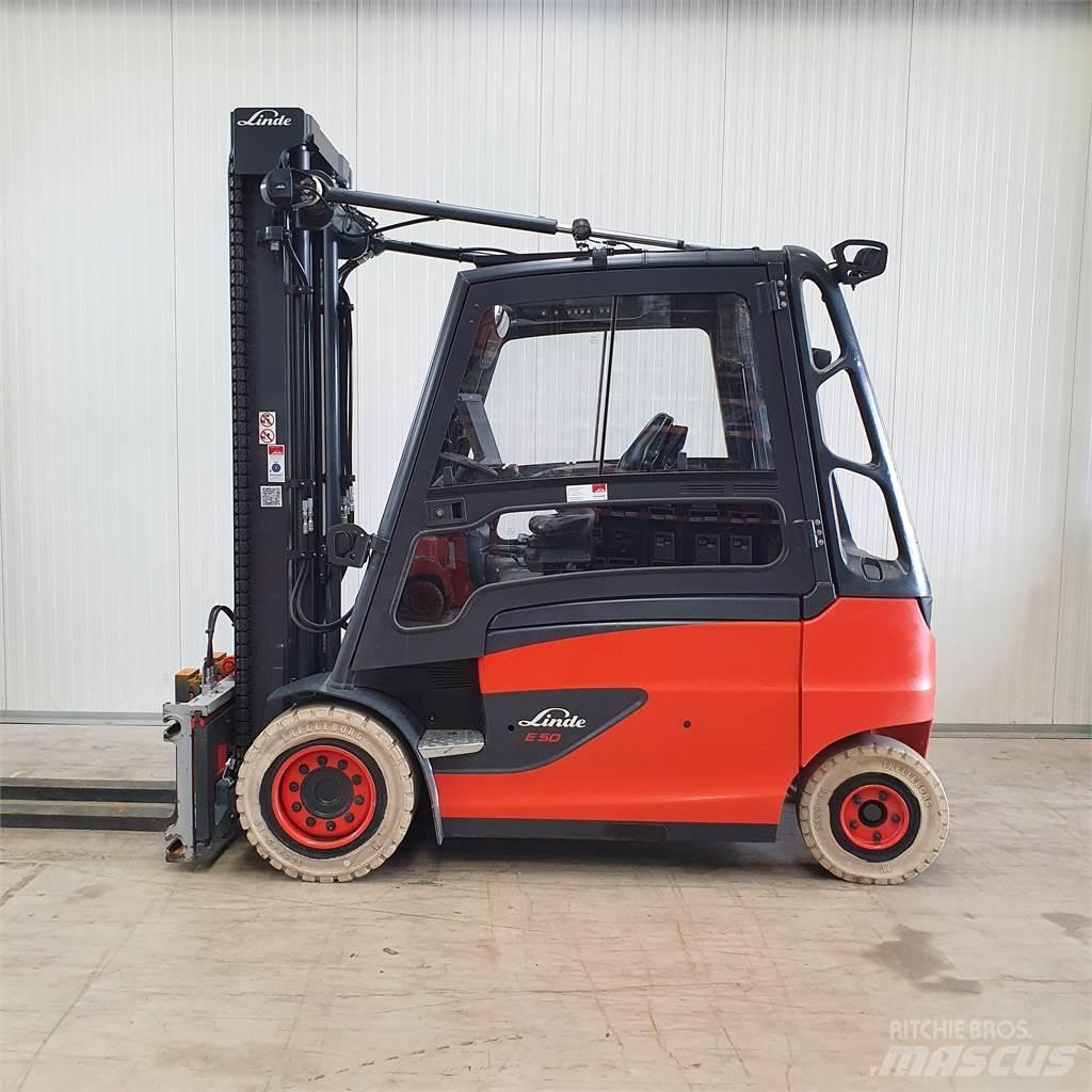 Linde E50HL Elektrostapler