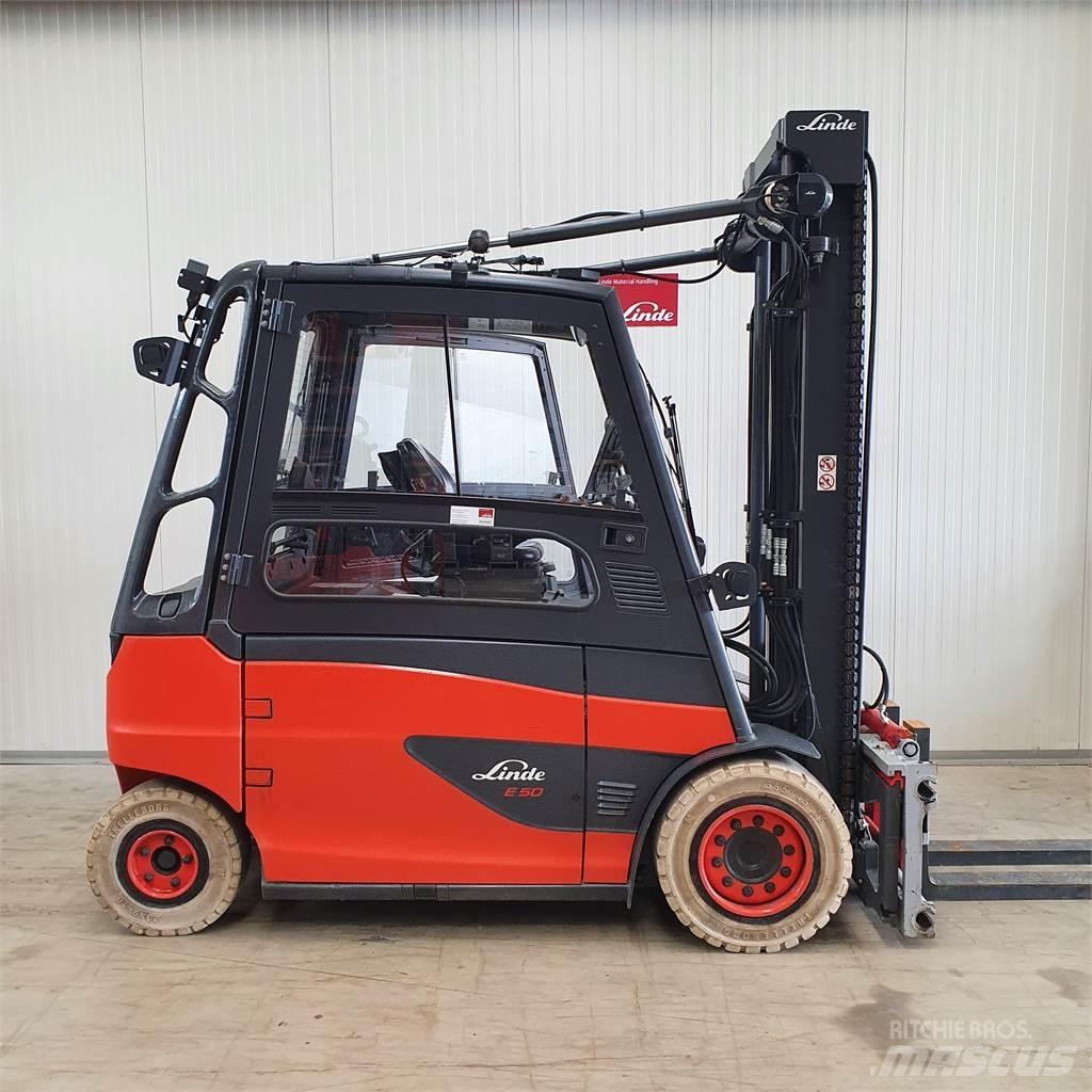Linde E50HL Elektrostapler