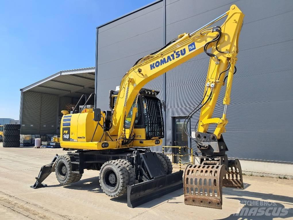 Komatsu PW148-10 Mobilbagger