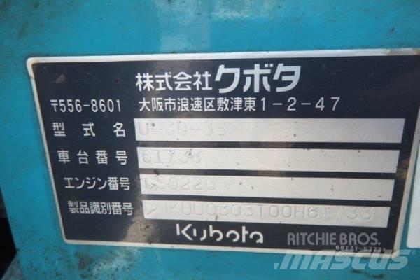 Kubota U-30-3S Minibagger < 7t