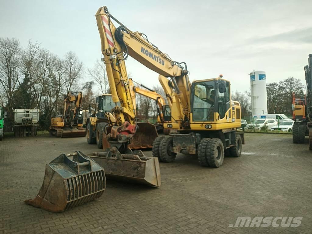 Komatsu PW 160-10 Mobilbagger
