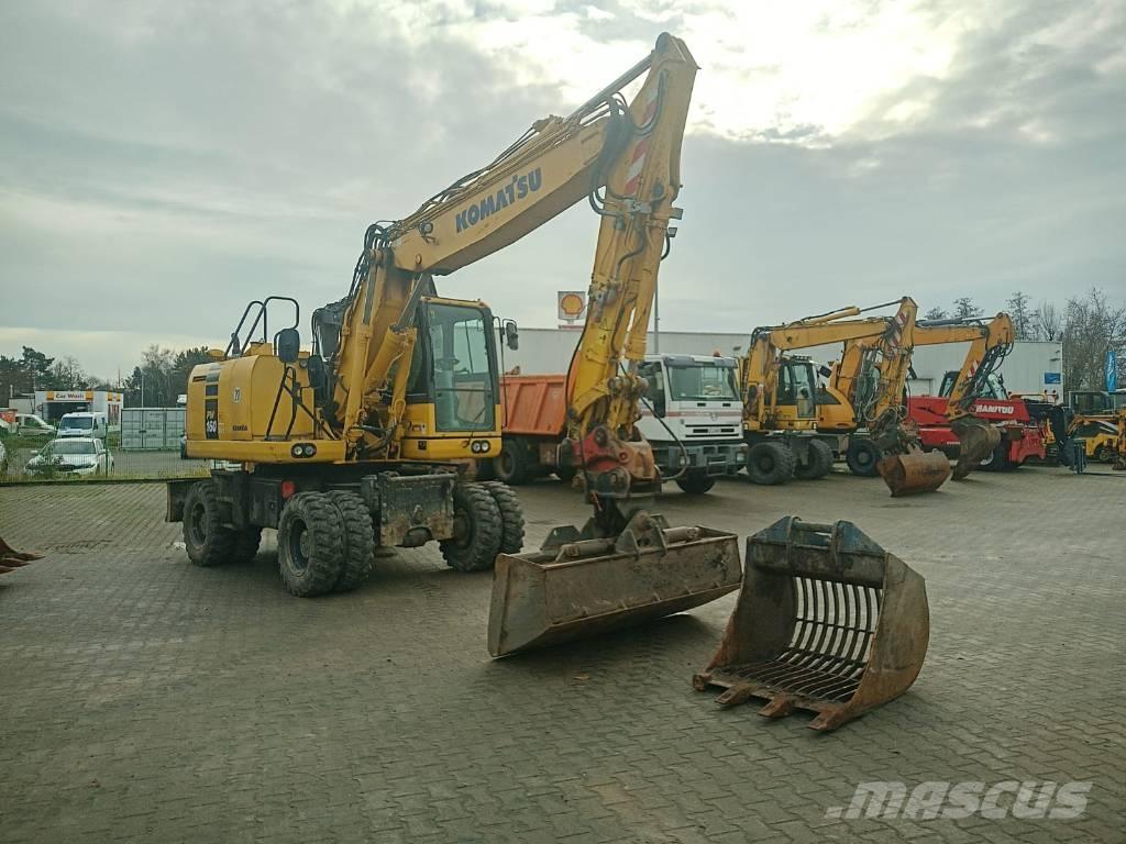 Komatsu PW 160-10 Mobilbagger