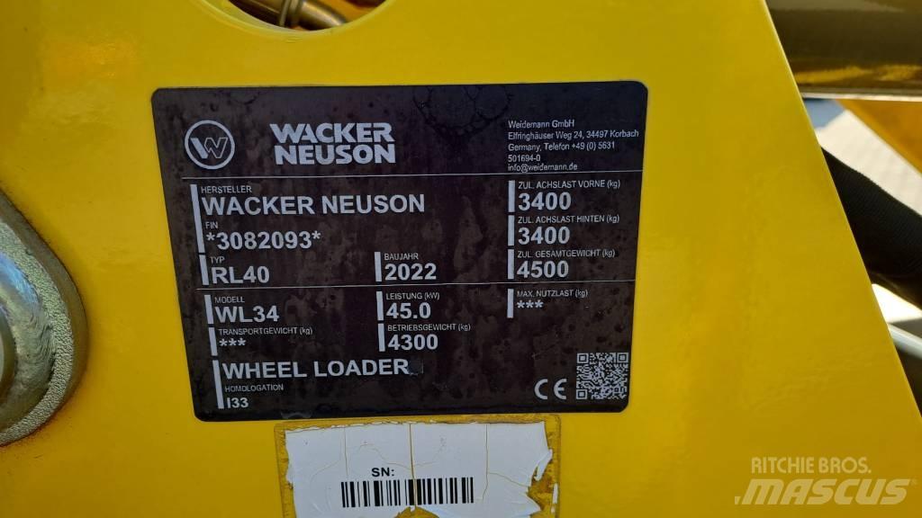 Wacker Neuson WL34 Radlader