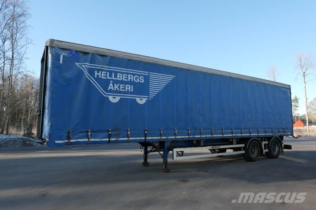 Montracon C2a Curtainsiderauflieger