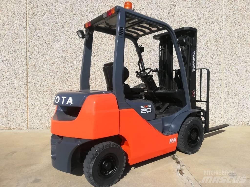 Toyota 02-8 FG F 20 Gasstapler