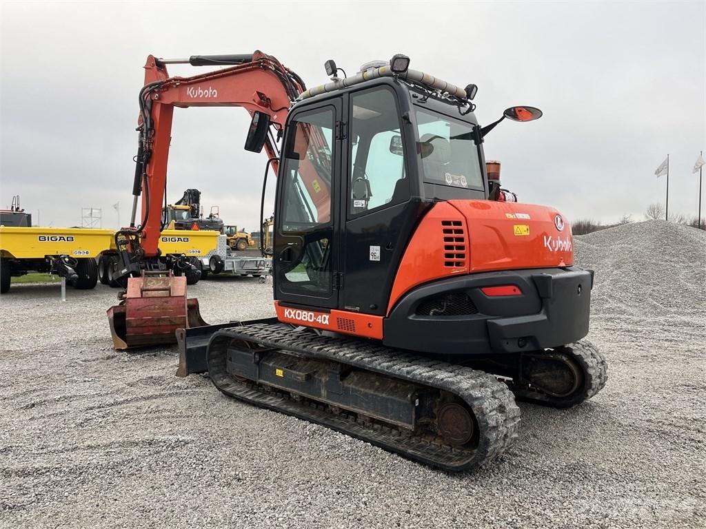 Kubota KX 080-4 Midibagger  7t - 12t