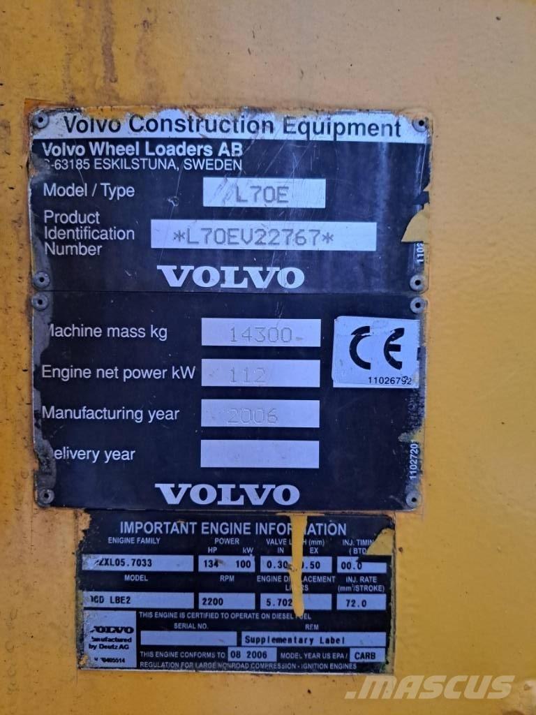 Volvo L 70 E Radlader