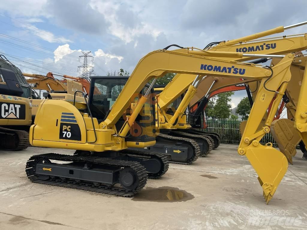 Komatsu PC 70 Midibagger  7t - 12t