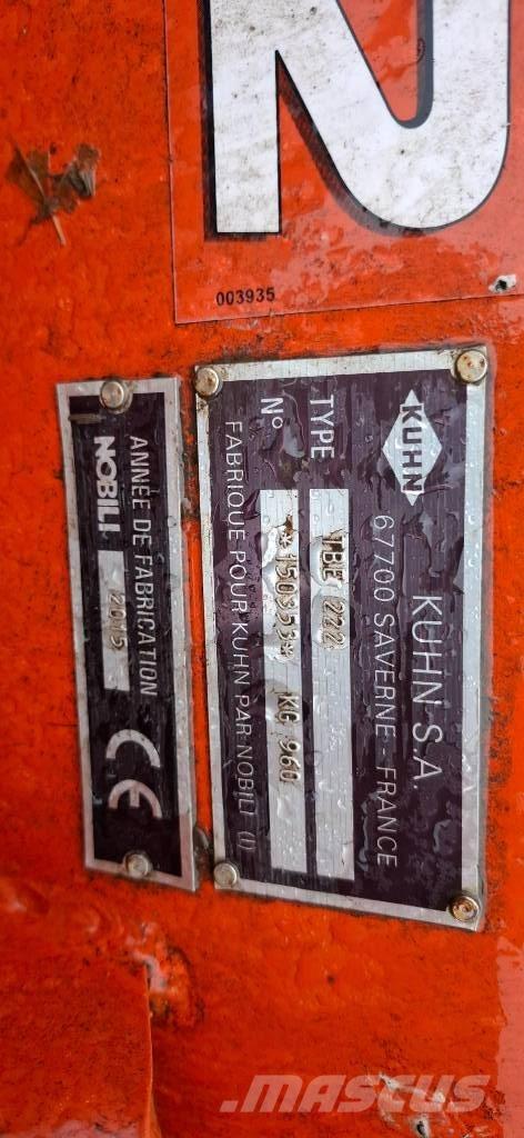 Kuhn TBE 222 Mulcher