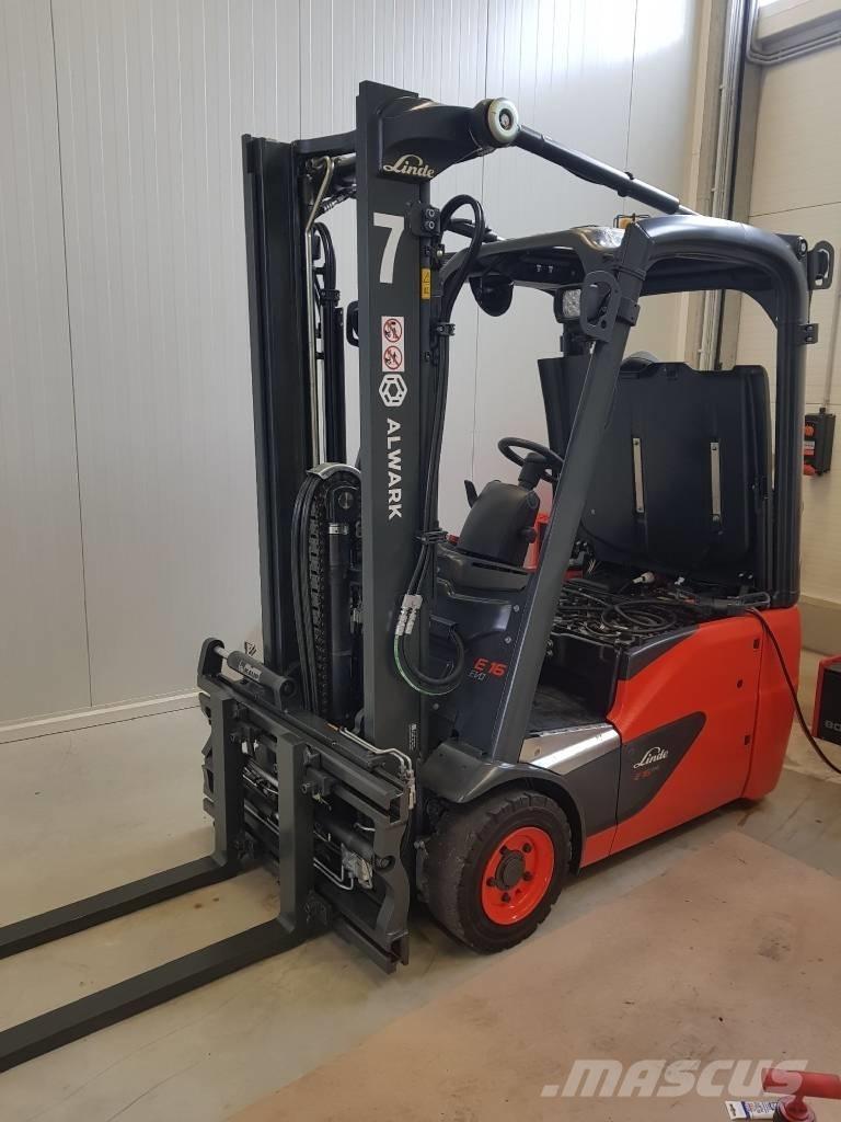 Linde E16C Elektrostapler