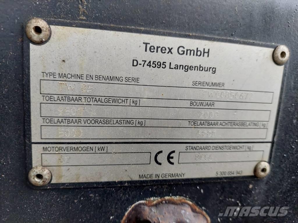 Terex TW 85 Mobilbagger