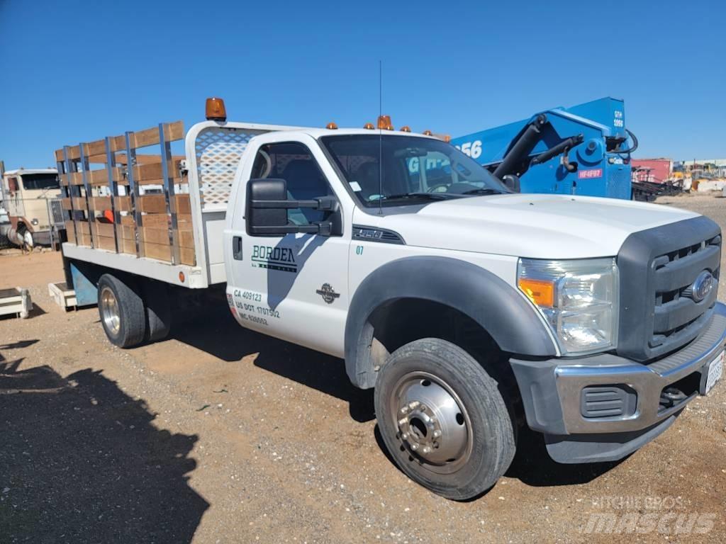 Ford F 450 XL Pritschenwagen/Pritschenwagen mit Seitenklappe