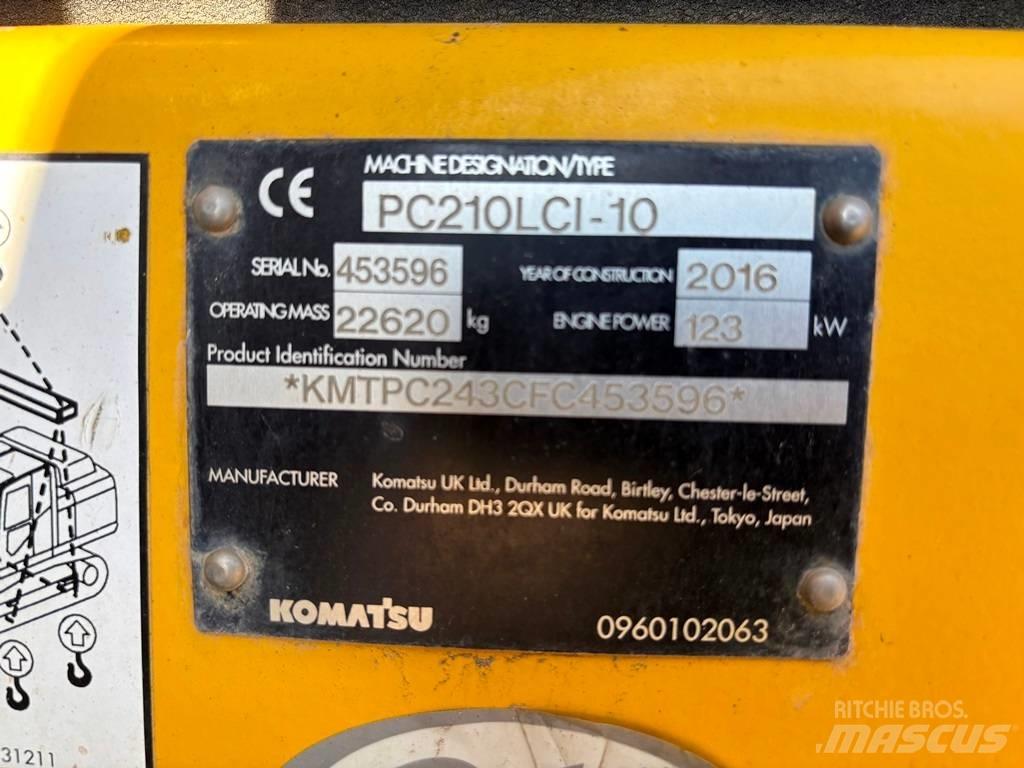 Komatsu PC 210 LC-10 Raupenbagger
