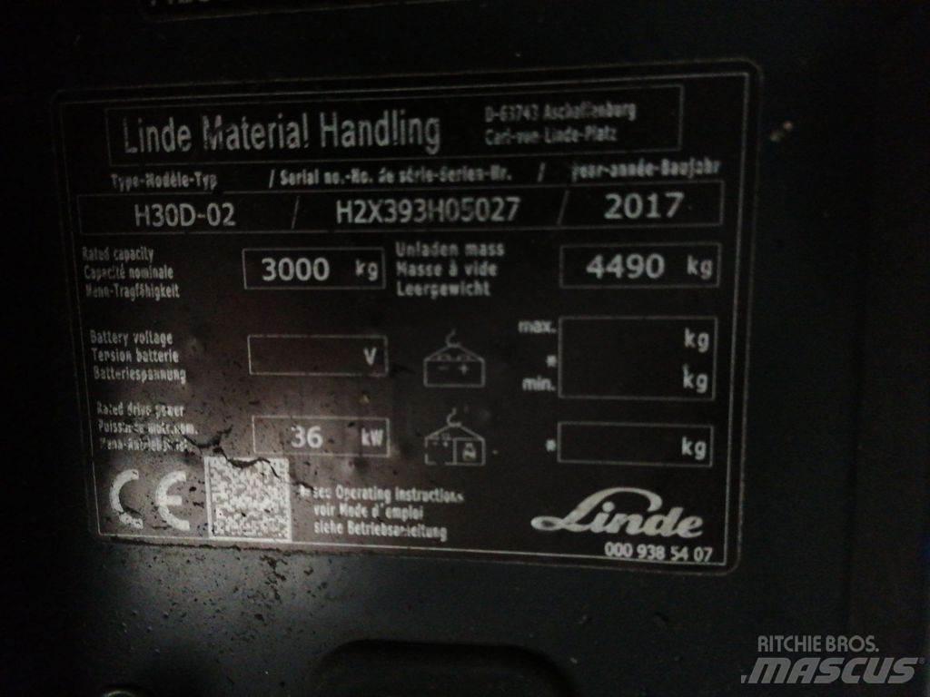 Linde H30D-02 Dieselstapler