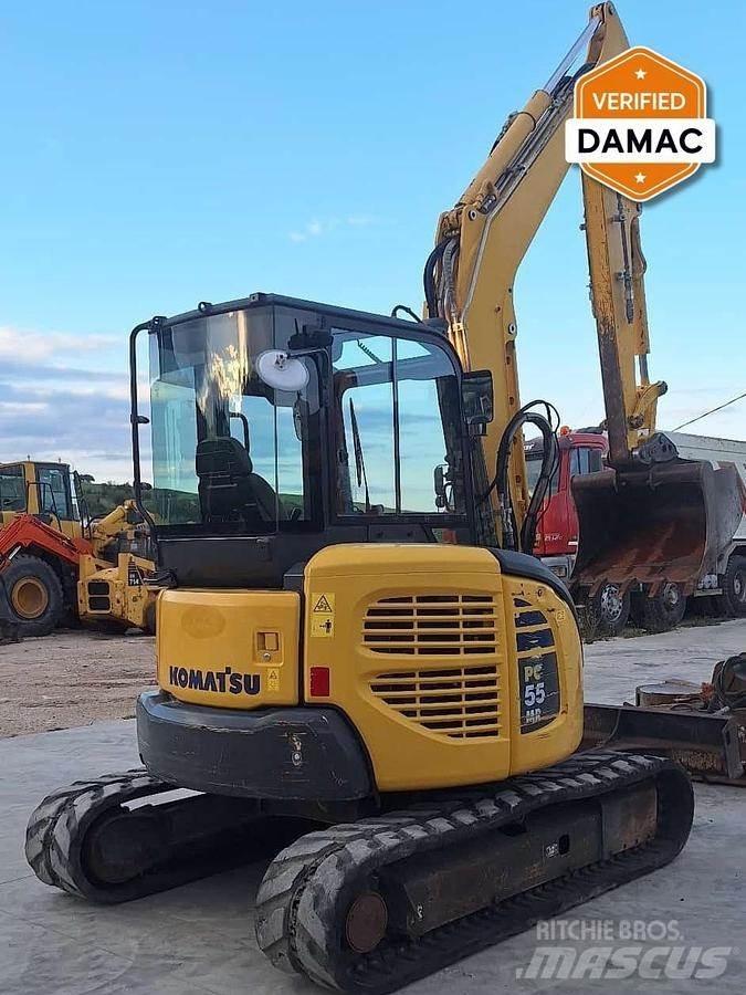 Komatsu PC55 Minibagger < 7t