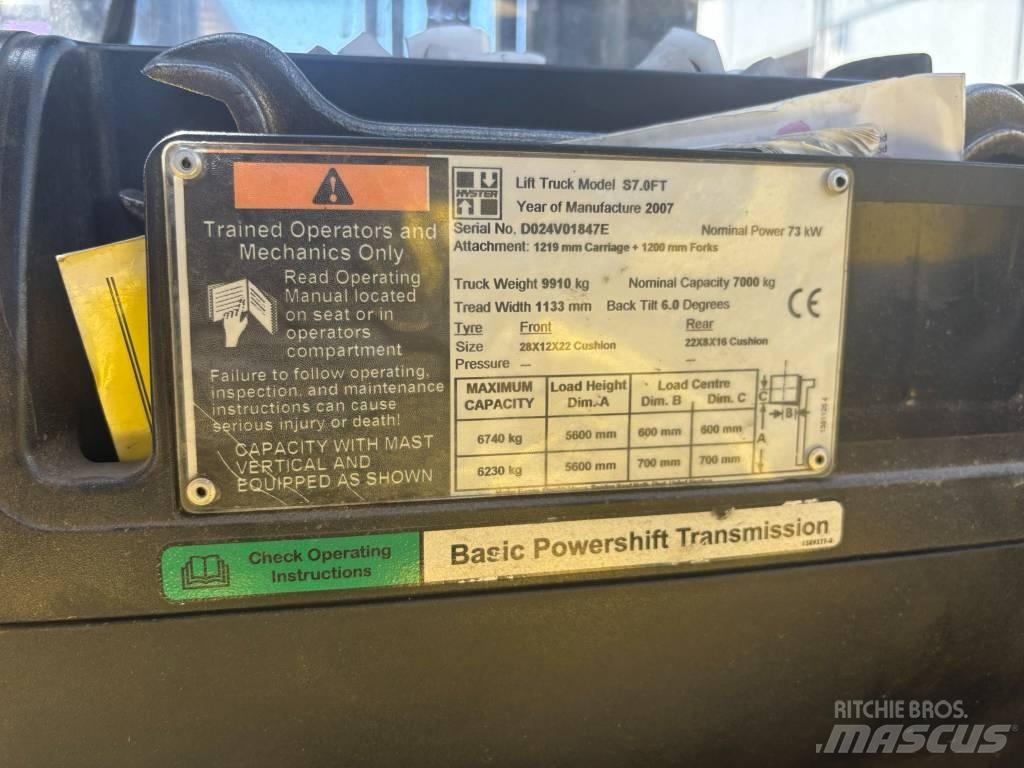 Hyster S7.0FT Gasstapler