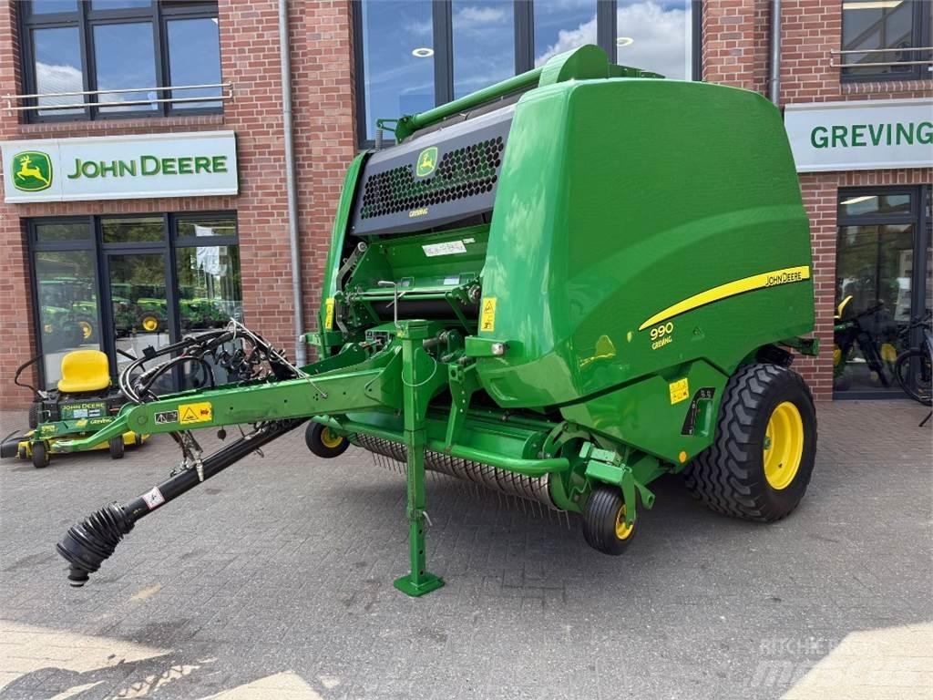 John Deere 990 Rundballenpressen