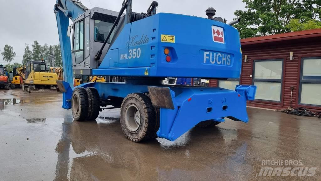Terex Fuchs MHL 350 Materialumschlag