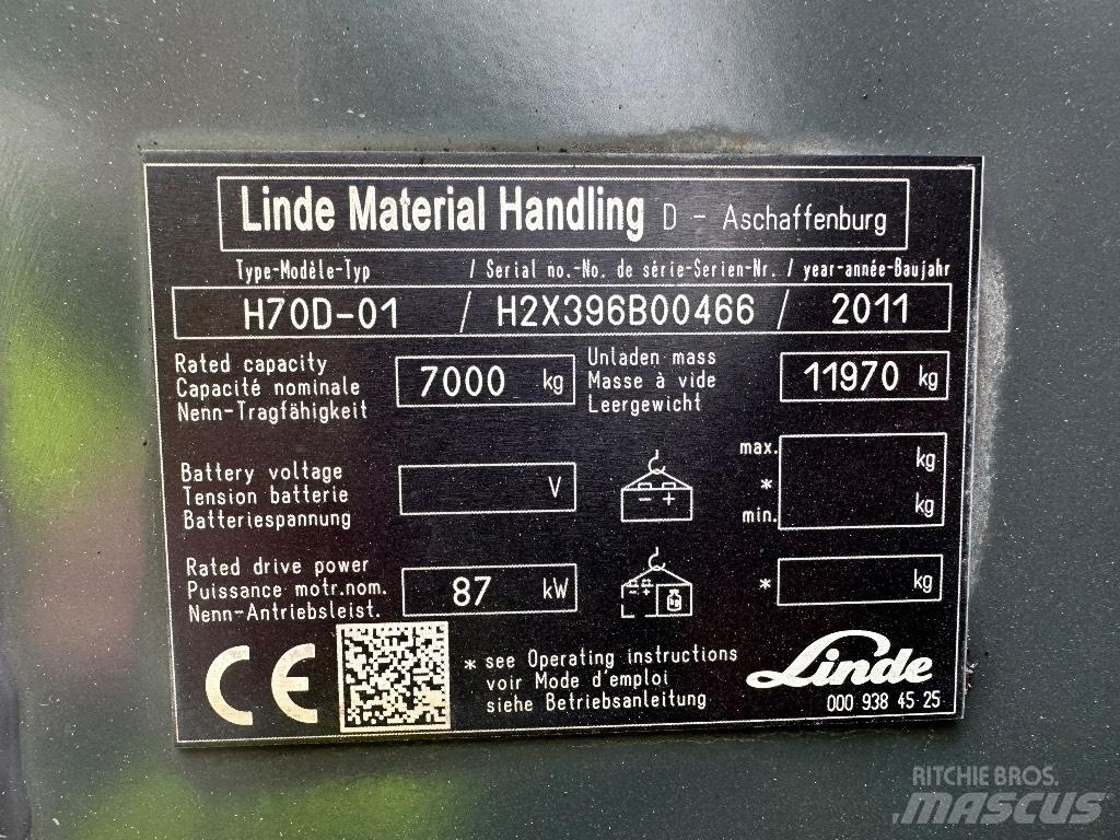 Linde H70D Dieselstapler