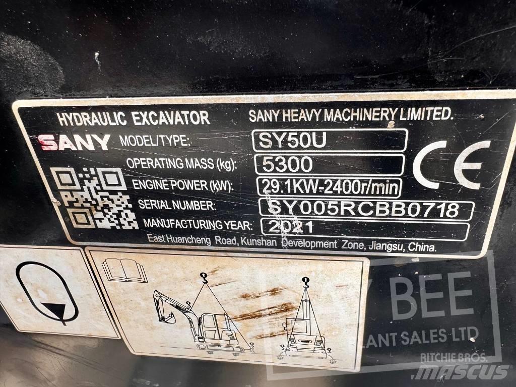 Sany SY 50 U Minibagger < 7t