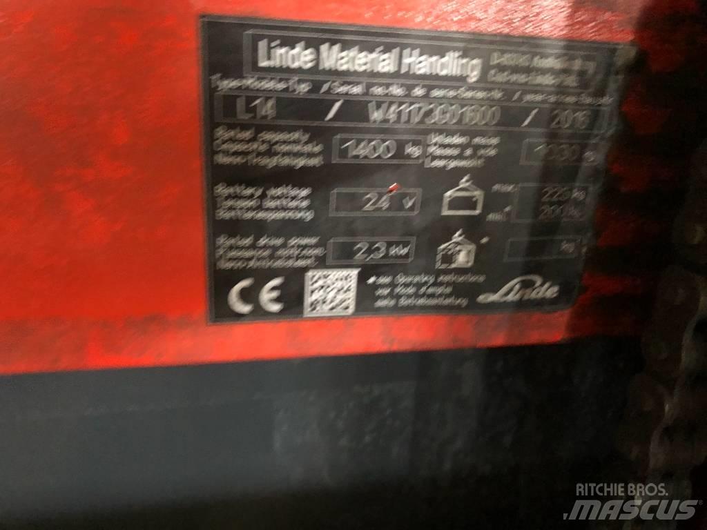 Linde H 16 T-01 Gasstapler